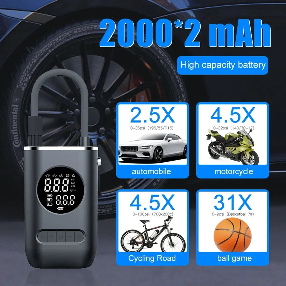 Portable Electric Tire Pump