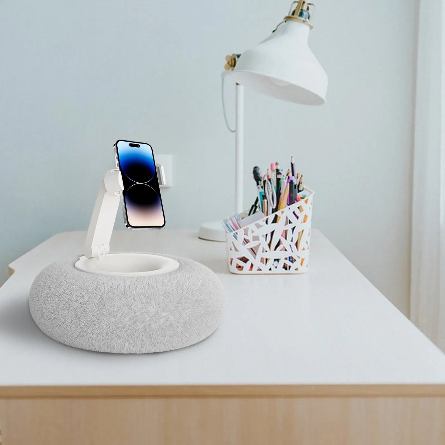 Cute Plush Phone Holder