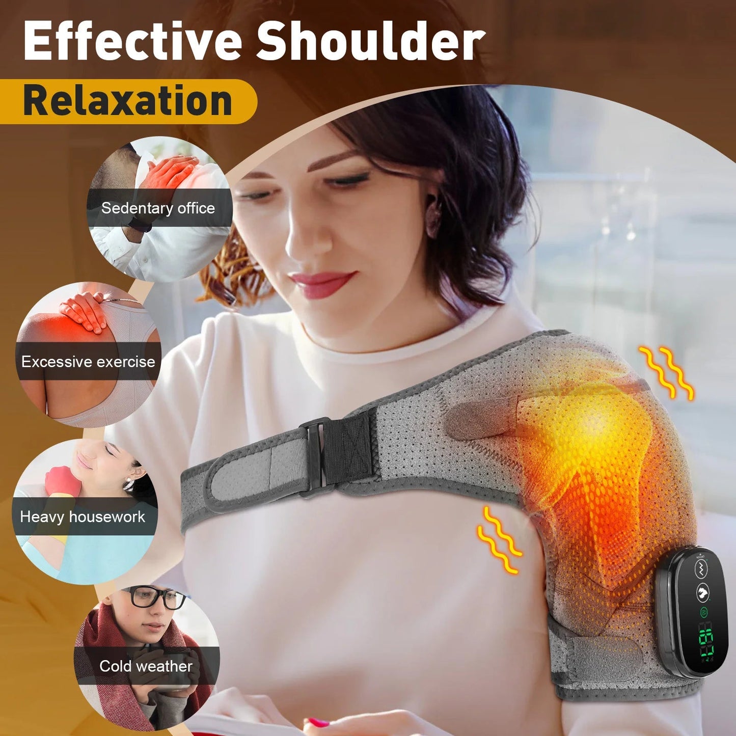 Heating Shoulder Brace Wrap