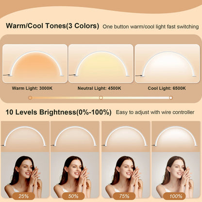 U Shaped LED Desk Lamp