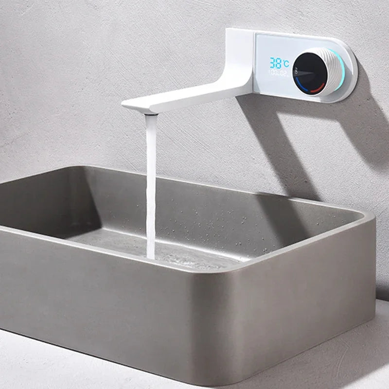 Digital Display Bathroom Faucet